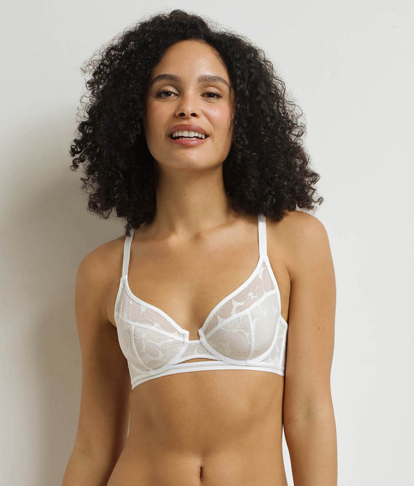DIM Reggiseni push-on con ferretto Bianco Dim Bloom
