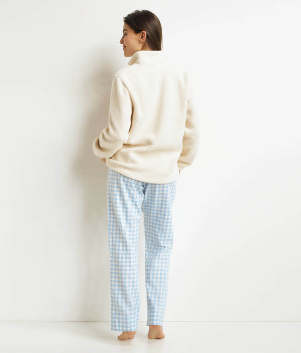 DIM Pantaloni del pigiama da donna Blu Grigio Dim Warm