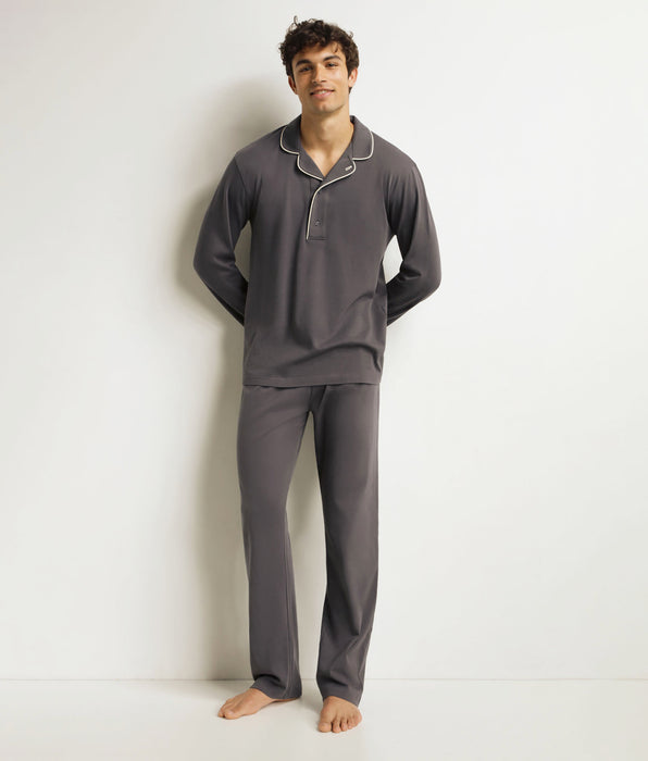 DIM Pacco da pantaloni del pigiama da uomo grigi Dim