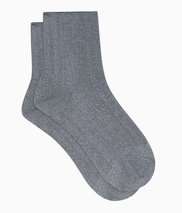 DIM Calzini da donna in lurex Grigio Dim Mode