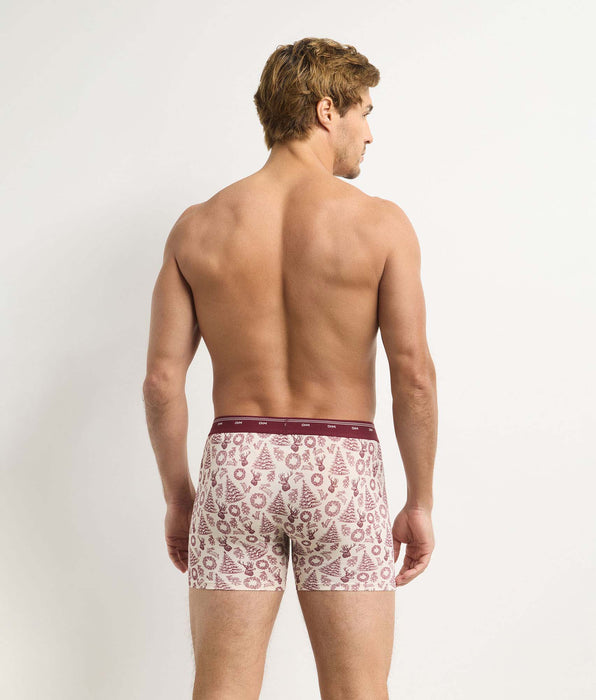 DIM Boxer uomo stampato avorio Trendy