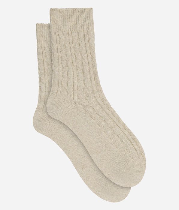 DIM Calzini donna beige tortora La Mode
