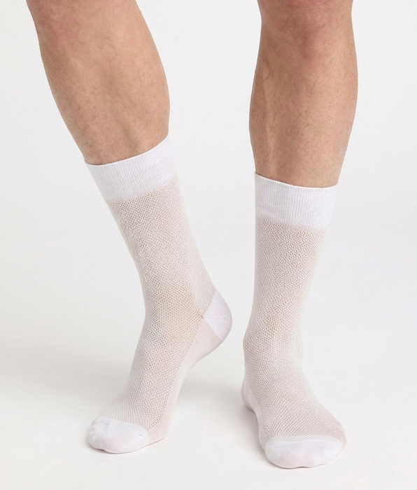 DIM Calzini uomo in cotone grigio topo La Mode