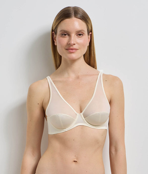 DIM Reggiseno con ferretto avorio Dim x Ines de la Fressange