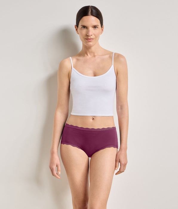 DIM Confezione da 2 shorty rosa smeraldo Daily Coton Dentelle