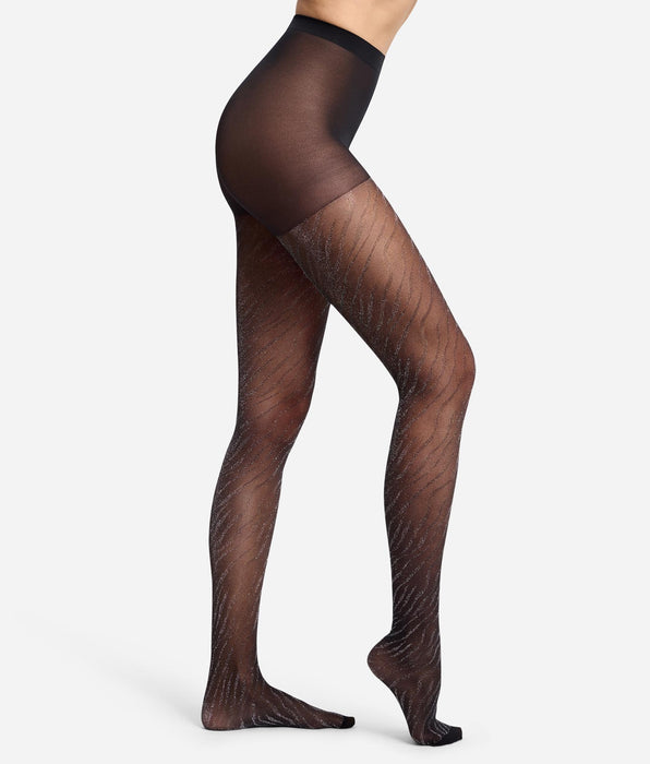 DIM Collant fantasia nero Style Le Nocturne