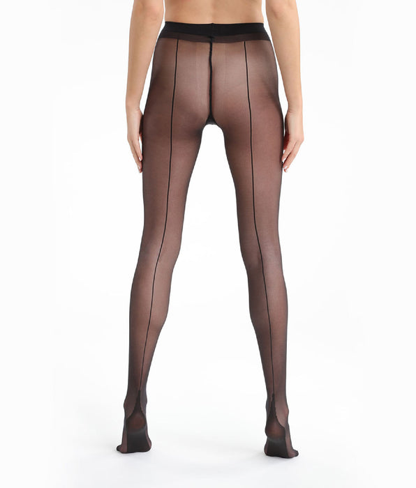DIM Collant nero DIM SIGNATURE Couture 20D