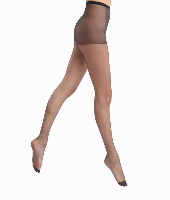 DIM Collant trasparente in voile nero Mes Essentiels by DIM 15D