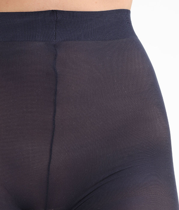 DIM Les Opaques Collant coprente donna 50D in velluto blu scuro