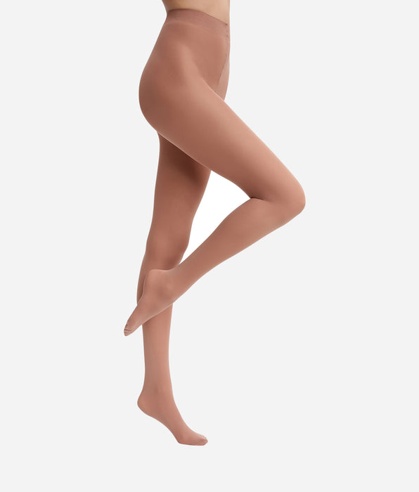 DIM Collant velvet opaco Cognac 50D Dim