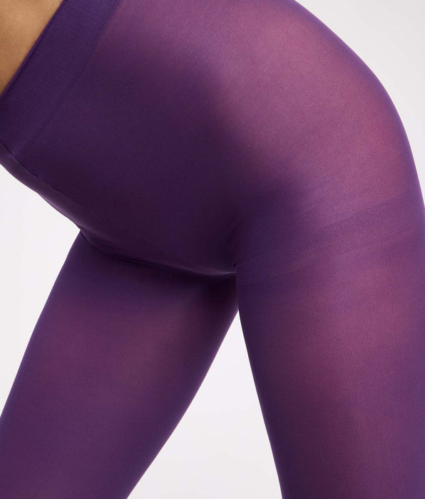 DIM Collant con fascia comfort viola notte 50D Opaco Vellutato