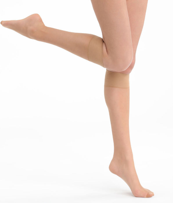 DIM Mes Essentiels Pacco da 2 gambaletti in velo d'ambra 15D