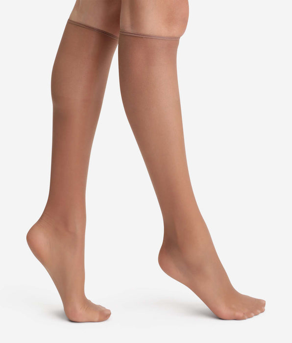 DIM Pacco da 2 gambaletti Sublim Voile Brillant 15D gazzelle