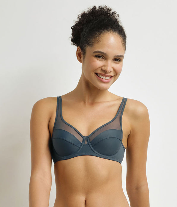 DIM Reggiseni con ferretto Generous verde abete