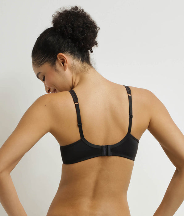 DIM Reggiseno push-up senza ferretto nero Generous Dim