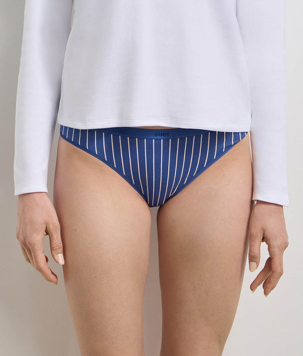 DIM Set da 5 slip matin doux Les Pockets Coton