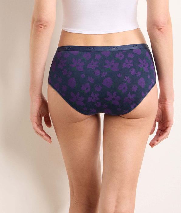 DIM Confezione da 5 shorty esplosione floreale Les Pockets Coton