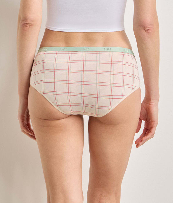 DIM Pacco da 3 shorty a fiori delicati Les Pockets Coton