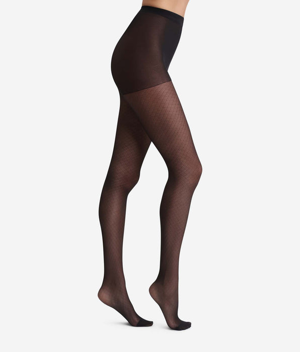 DIM Collant a rete Illusion nero Dim Style