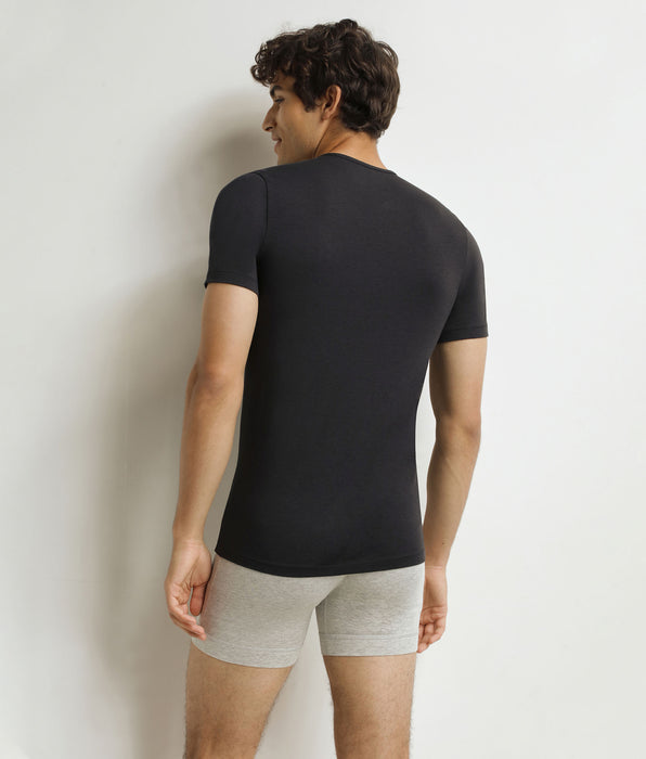 DIM T-shirt a maniche corte Uomo Nero Dim Thermal