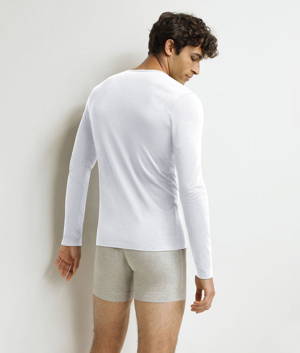 DIM T-shirt a maniche lunghe Uomo Bianco Dim Thermal