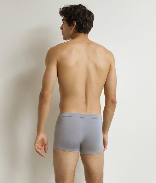 DIM Boxer classico da uomo in cotone grigio
