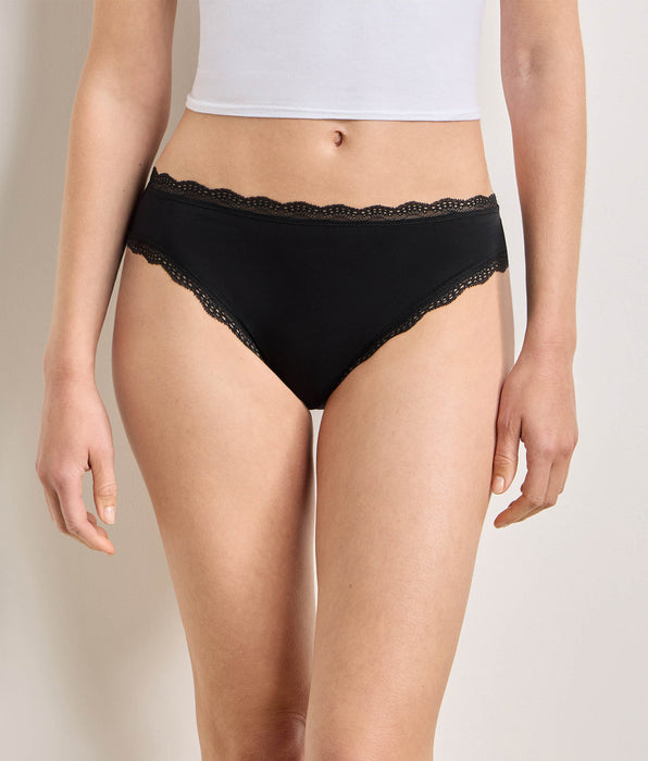 DIM Confezione da 2 slip neri Daily Coton Dentelle