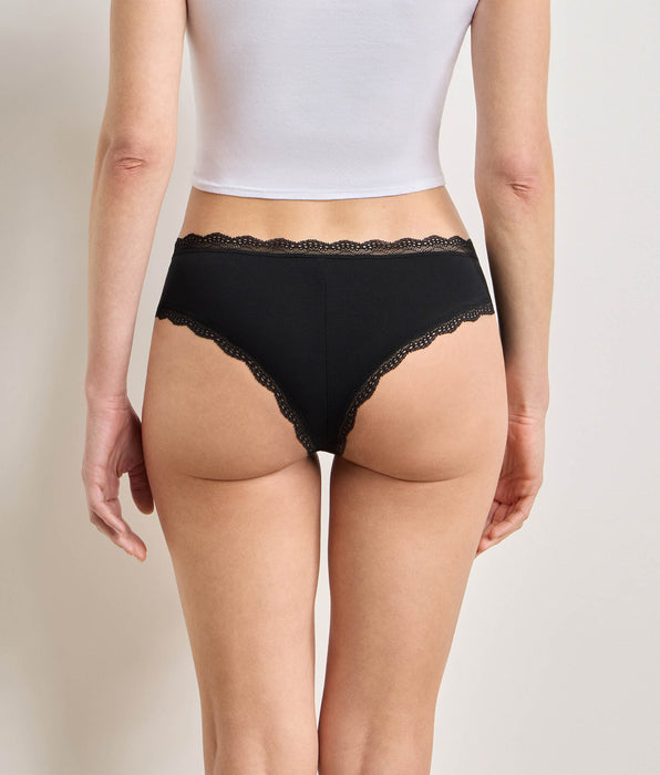 DIM Confezione da 2 slip neri Daily Coton Dentelle