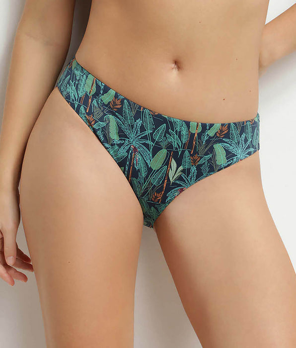 DIM Slip da bagno con motivo tropicale Dim Swimwear