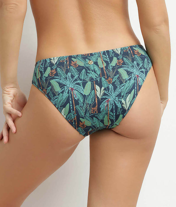 DIM Slip da bagno con motivo tropicale Dim Swimwear