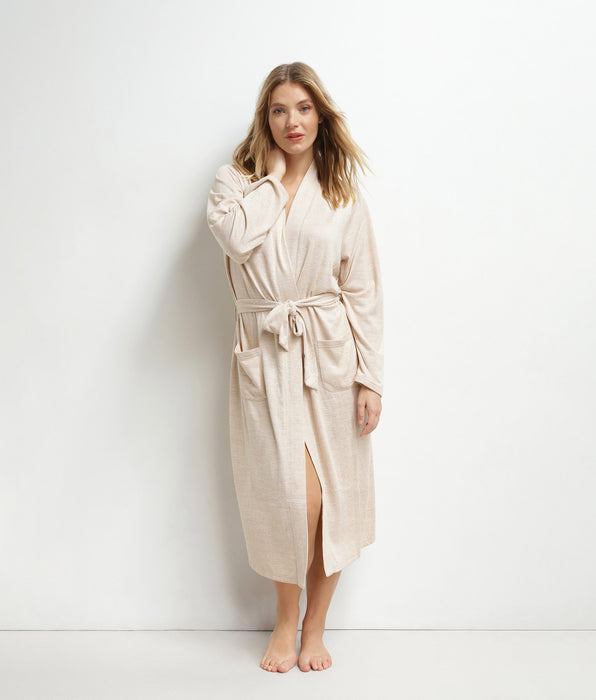 DIM Cardigan lungo da donna in maglia Sable Dim Chillness