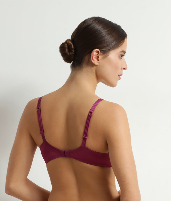 DIM Reggiseno a balconcino con ferretto Fruits des bois Silk Radiance