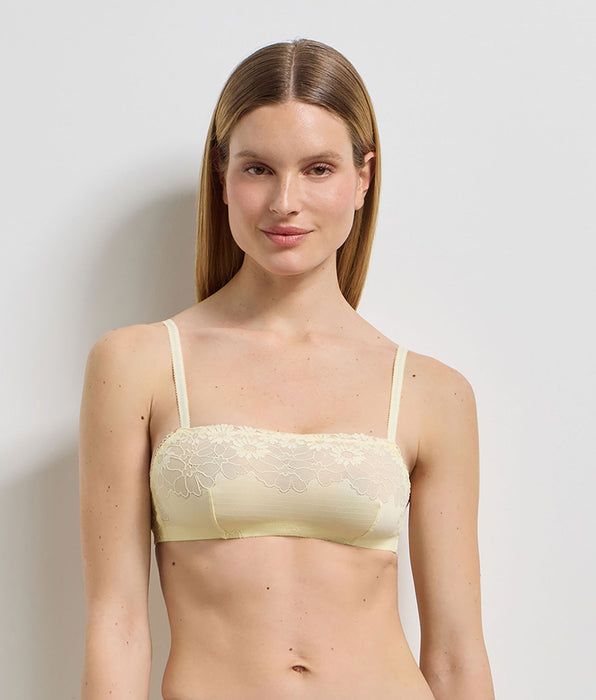 DIM Bralette morbida senza ferretto vaniglia Slow Days Fresh Vibes