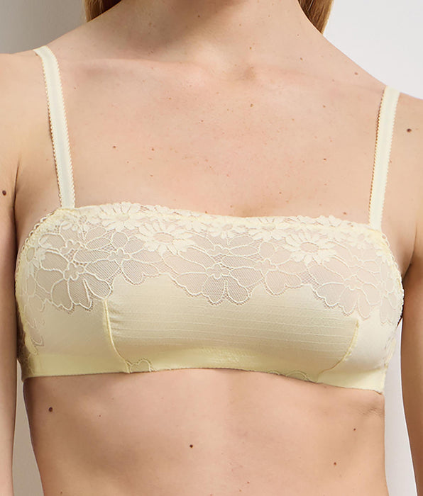 DIM Bralette morbida senza ferretto vaniglia Slow Days Fresh Vibes