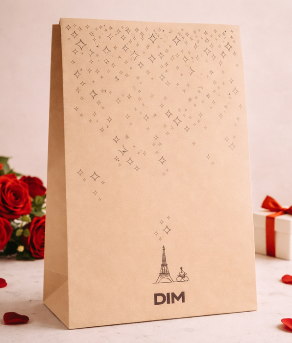 DIM Pochette regalo DIM in kraft – Confezione di Natale